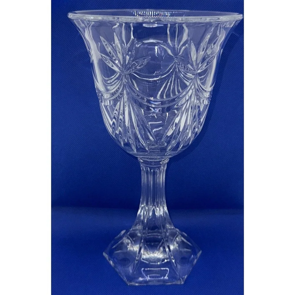 Shannon Crystal Dublin Large Compote Vase Pedestal 9